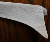 Vintage Marcella collar size 17.5 mens evening dress pique textured cotton